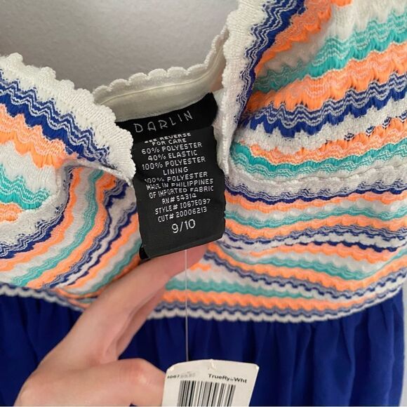 B. darlin Juniors Strapless Mini Dress size 9/10 - Picture 2 of 3